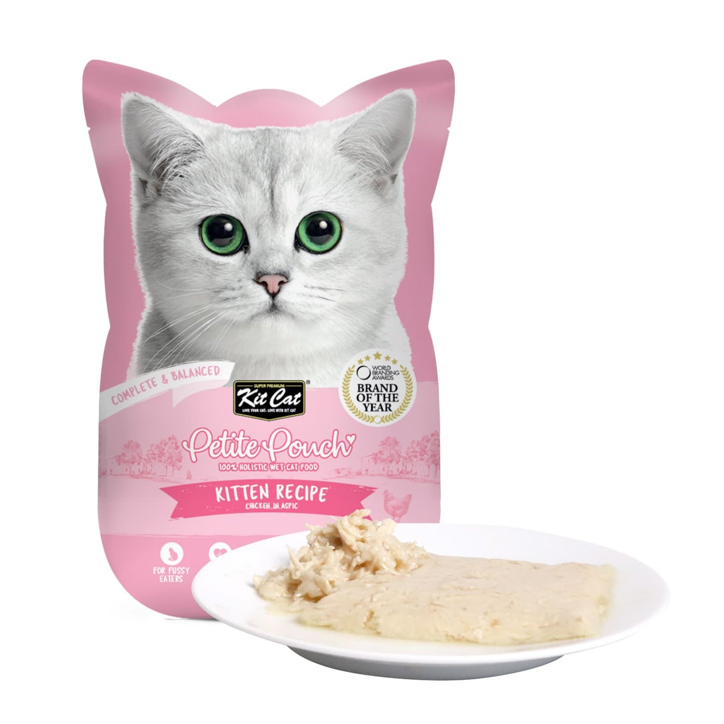 Kit Cat Petite Pouch 70g - Kitten Chicken