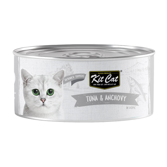 Kit Cat Deboned Tuna &amp; Anchovy Toppers 80g (1 Box 24pcs)
