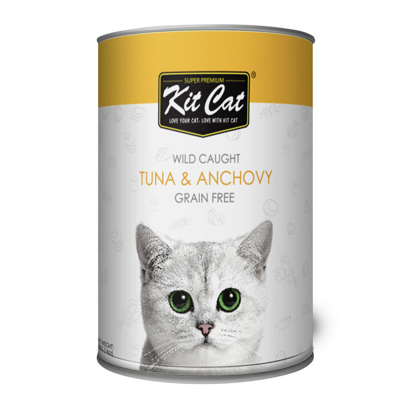 Kit Cat Wild Caught Tuna  &  Anchovy