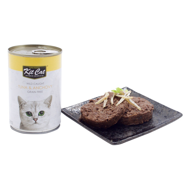 Kit Cat Wild Caught Tuna  &  Anchovy