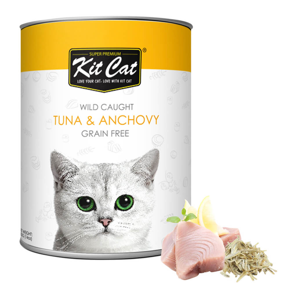 Kit Cat Wild Caught Tuna  &  Anchovy