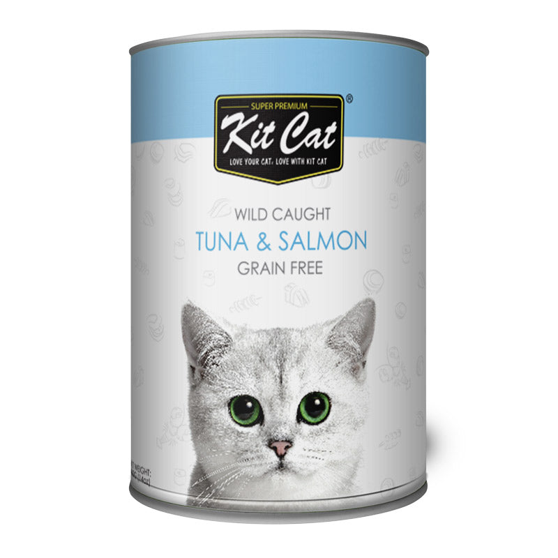 Kit Cat Wild Caught Tuna &amp; Salmon