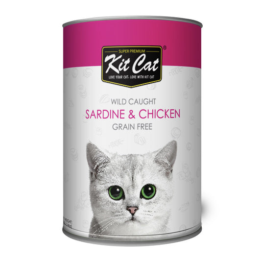 Kit Cat Wild Caught Sardine  &  Chicken