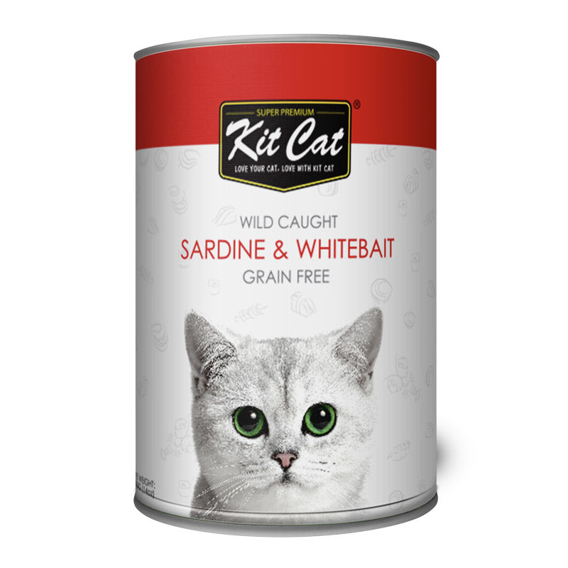 Kit Cat Wild Caught Sardine &amp; WhiteBait