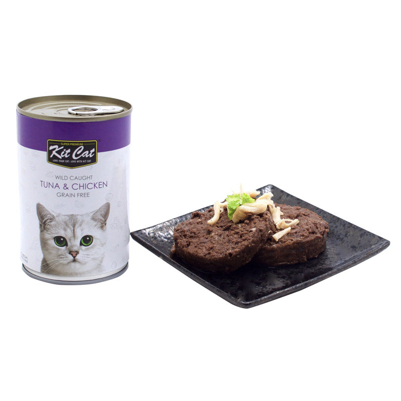 Kit Cat Wild Caught Tuna  &  Chicken