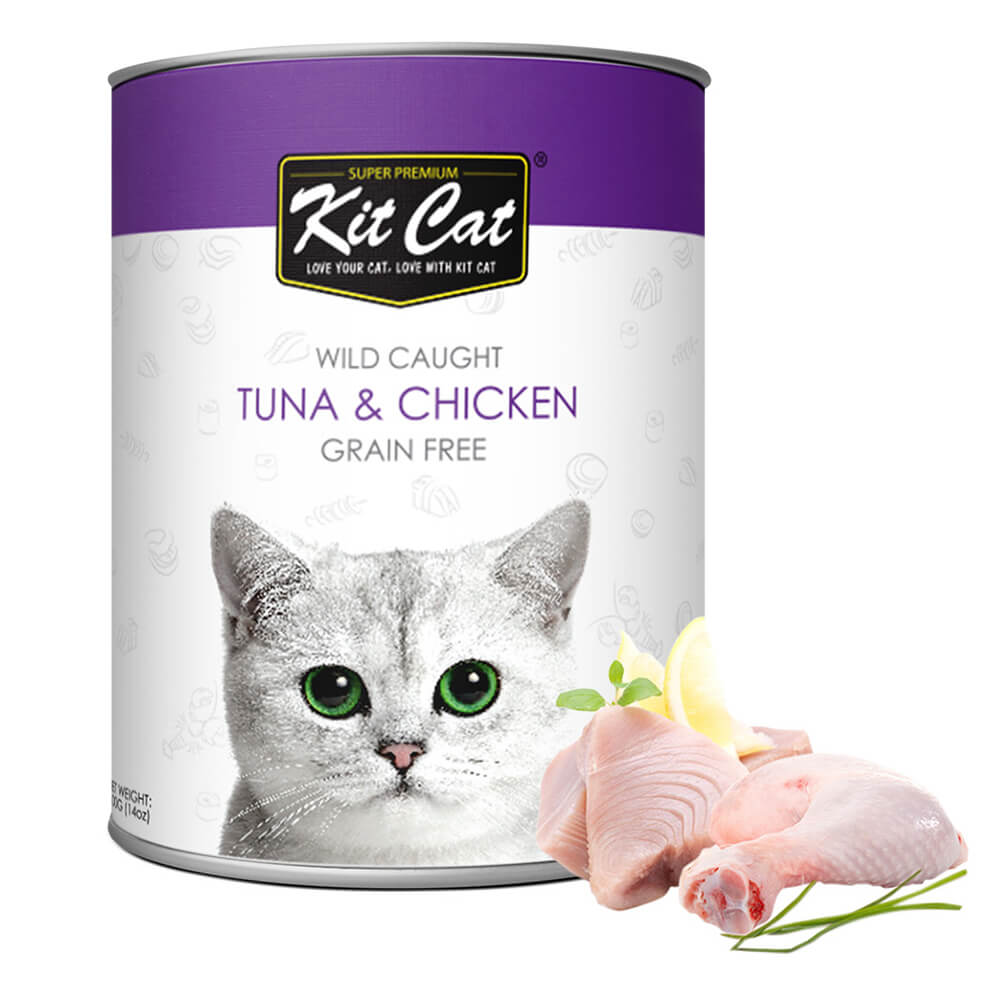 Kit Cat Wild Caught Tuna  &  Chicken