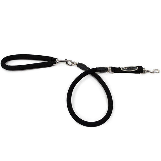 Ez Step Stretch Leash Medium - Black