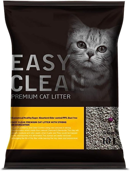 Emily Pets - Easy Clean Fresh Scented Bentonite Cat Litter (Lemon, 10L)