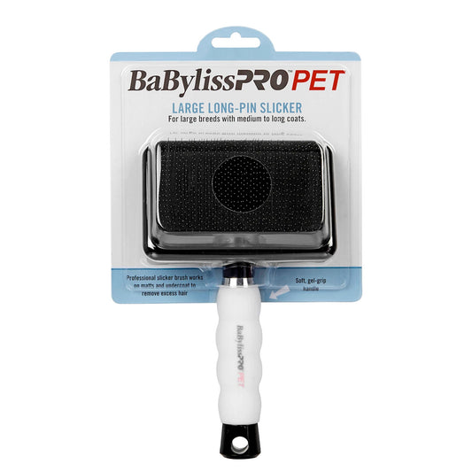 BaByliss PRO PET Long-Pin Slicker Dog Brush - Large