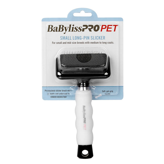 BaByliss PRO PET Long-Pin Slicker Dog Brush - Small