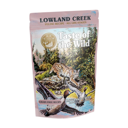 Taste of the Wild Lowland Creek Cat Pouch Chunks in Gravy - 85g