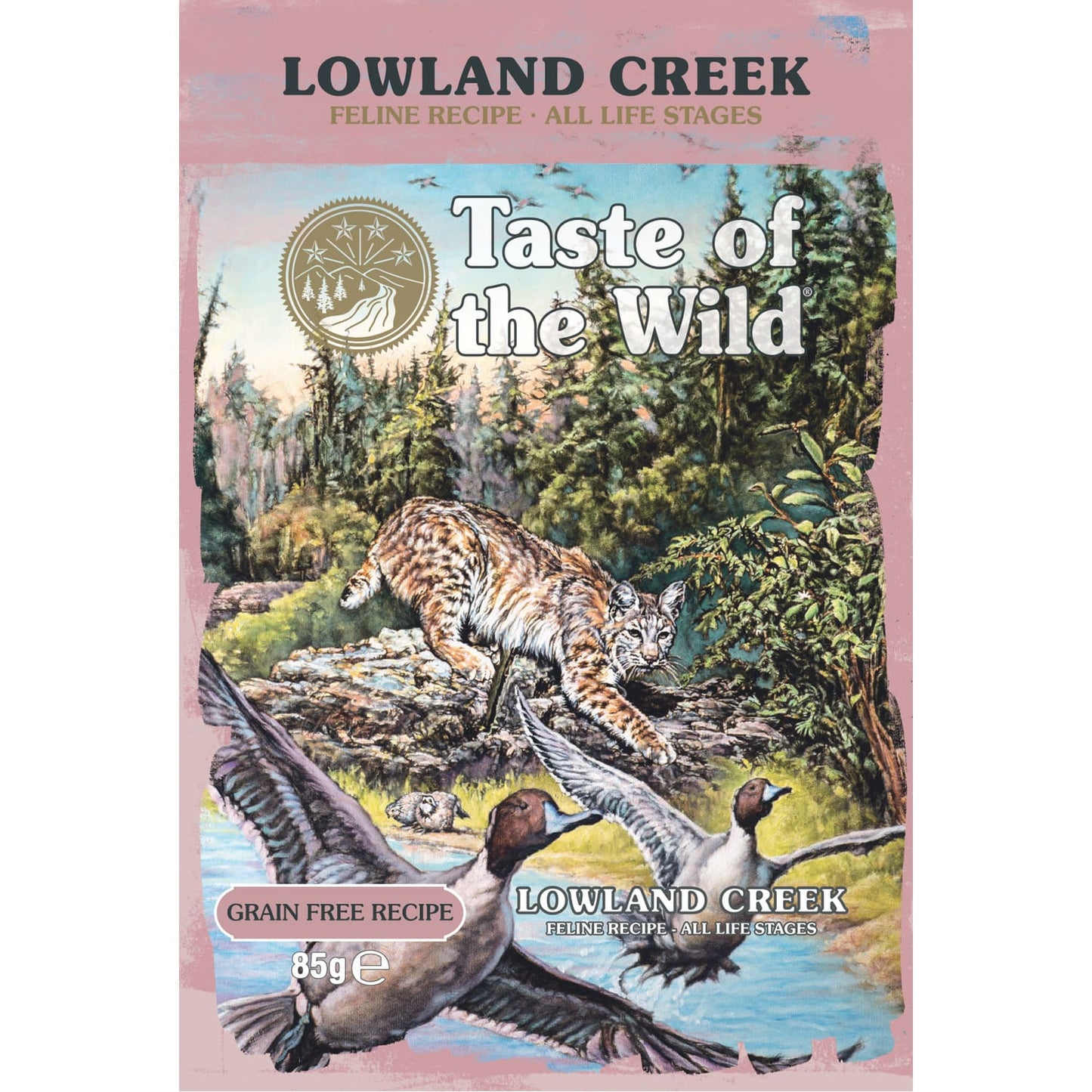 Taste of the Wild Lowland Creek Cat Pouch Chunks in Gravy - 85g