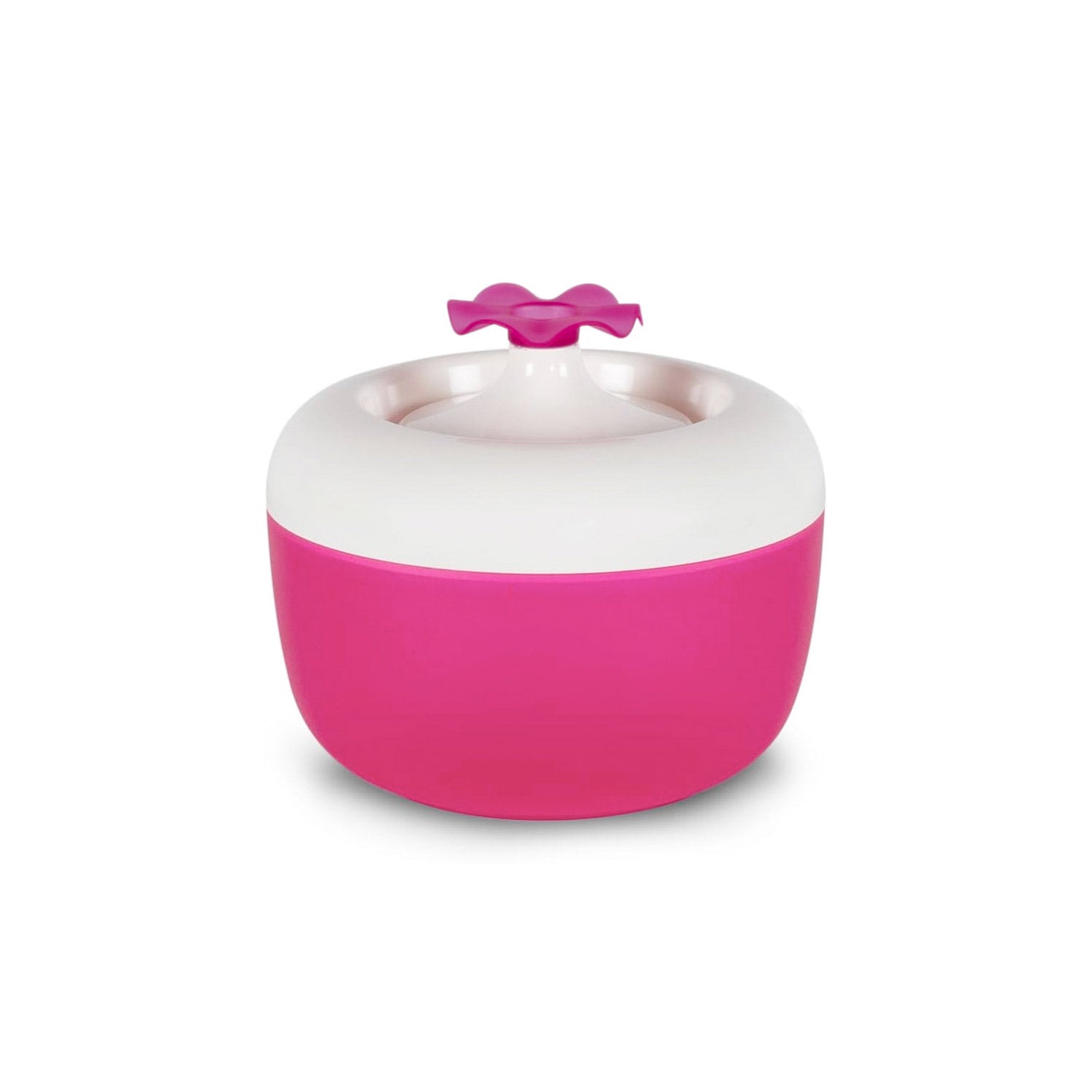 MP Bergamo MALAGA Water Fountain for Cats 1.7L (Flower) - Dark Pink