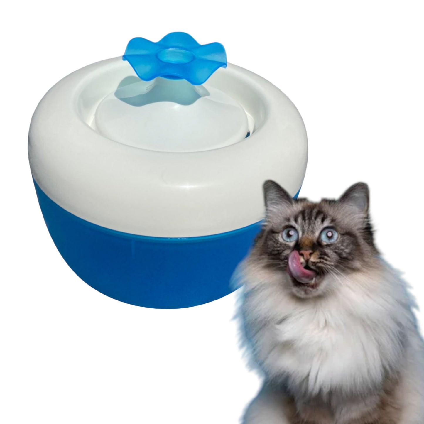 MP Bergamo MALAGA Water Fountain for Cats 1.7L (Flower)
