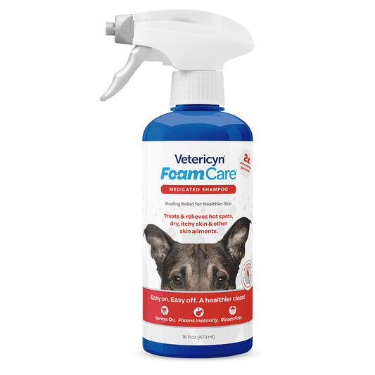 Vetericyn FoamCare Medicated Pet Shampoo