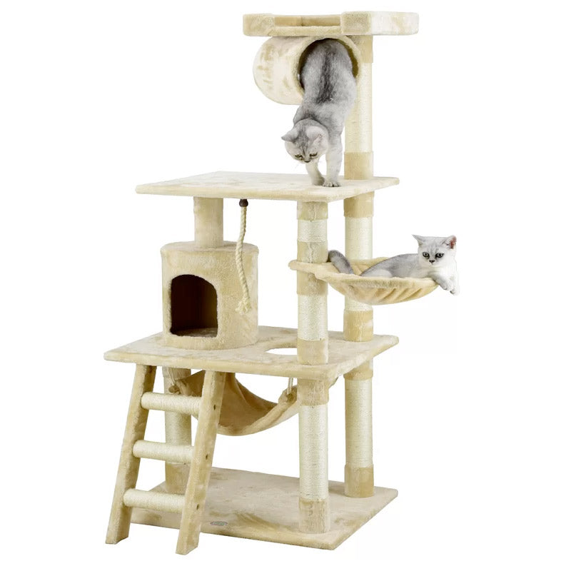 62" Mittens Cat Tree