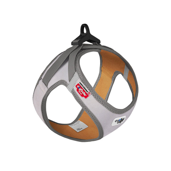 Curli Glow Curli Clasp Reflective Vest Harness for Dogs - GREY/XL