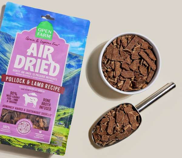 Open Farm Air Dried Alaskan Pollock & Lamb Recipe Dry Dog Food