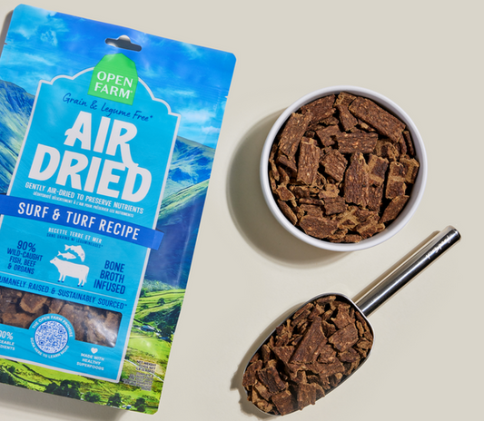 Open Farm Air Dried Surf & Turf Recipe Dry Dog Food - 1LB