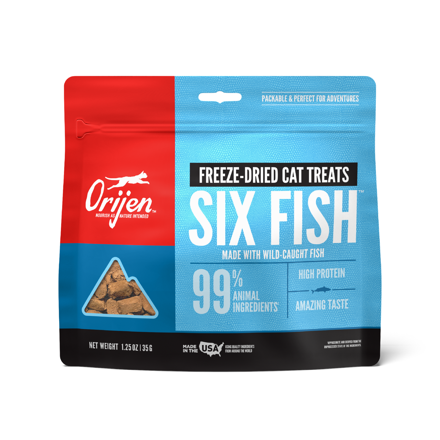 Orijen Six Fish Freeze Dried Cat Treats