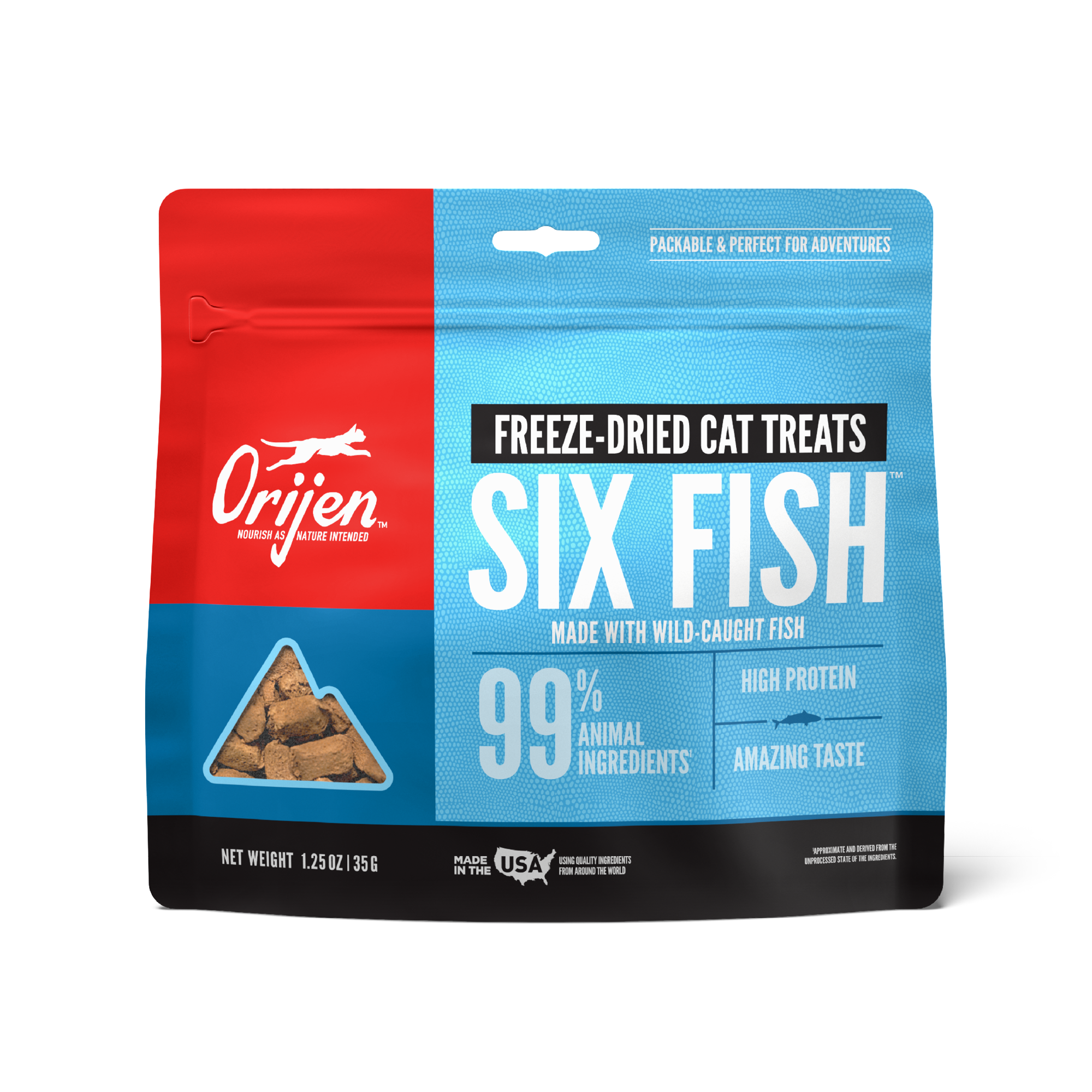 Orijen Six Fish Freeze Dried Cat Treats