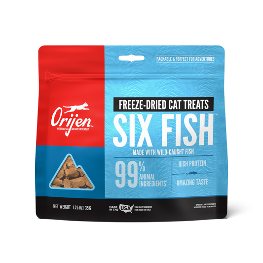 Orijen Six Fish Freeze Dried Cat Treats