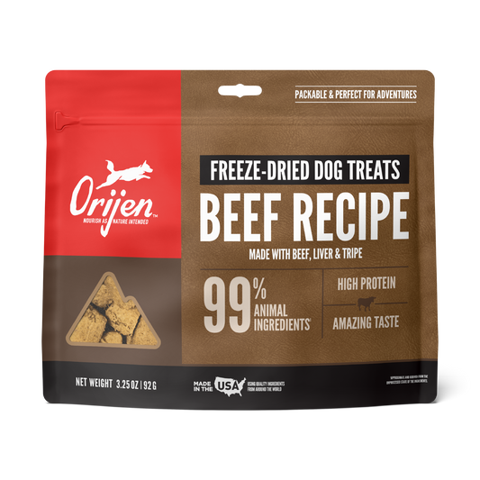 Orijen Beef Recipe Freeze Dried Dog Treats