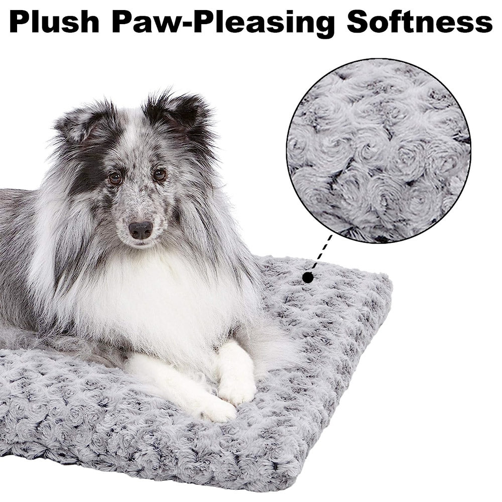 QuietTime® Deluxe Ombré Swirl Pet Bed - Grey
