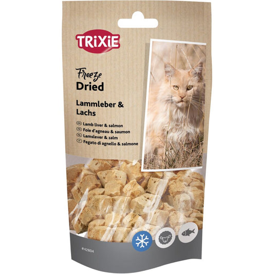 Trixie Freeze Dried Lamb Liver & Salmon Cat Treat - 25G