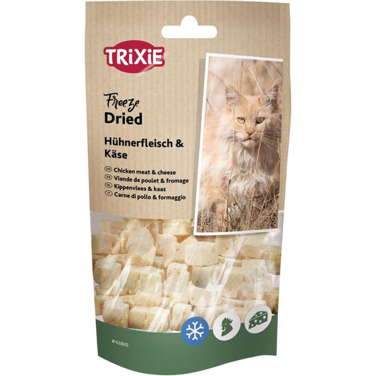 Trixie Freeze Dried Chicken Meat & Cheese Cat Treat - 25G