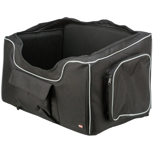 Trixie Midi Car Seat for Dogs - BLACK/56X37X36CM