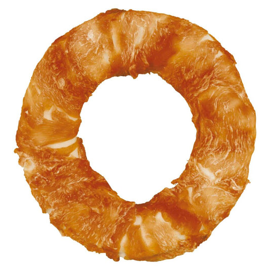 Trixie Denta Fun Ring with Chicken Dog Treat - 225G