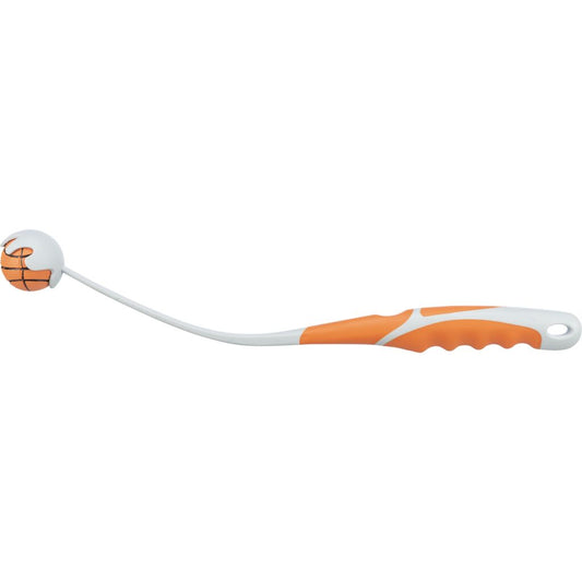 Trixie Ball Catapult with Rubber Handle Dog Toy - GREY/40CM