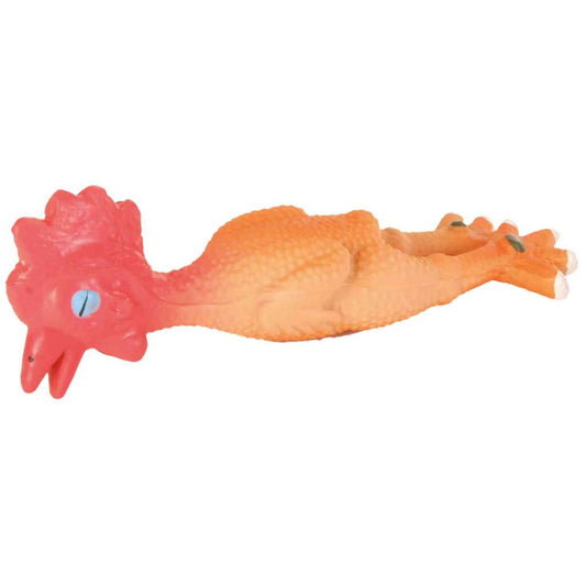Trixie Latex Chicken Dog Toy - 15CM