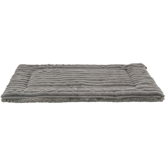 Trixie Lonni Corduroy Plush Lying Mat For Dogs Grey 90X65Cm