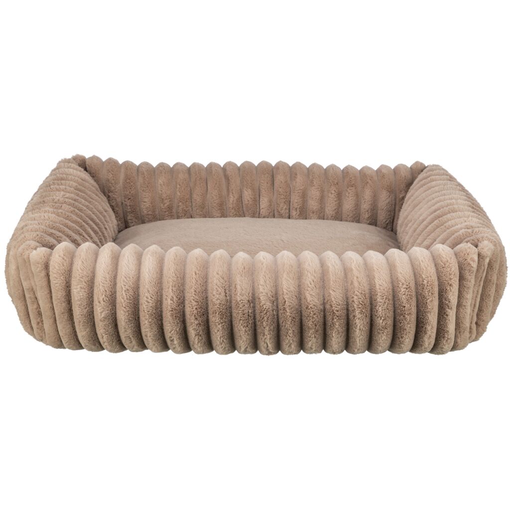 Trixie Lonni Corduroy Plush Dog Bed Light Brown 100X70Cm