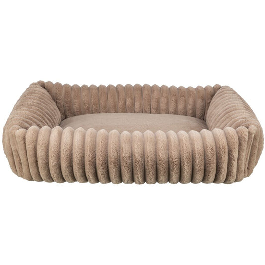 Trixie Lonni Corduroy Plush Dog Bed Light Brown 100X70Cm