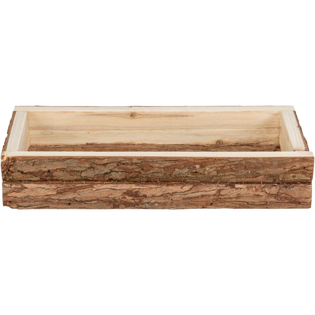 Trixie Bark Wood Small Pets Feed Tray 27x5x13cm