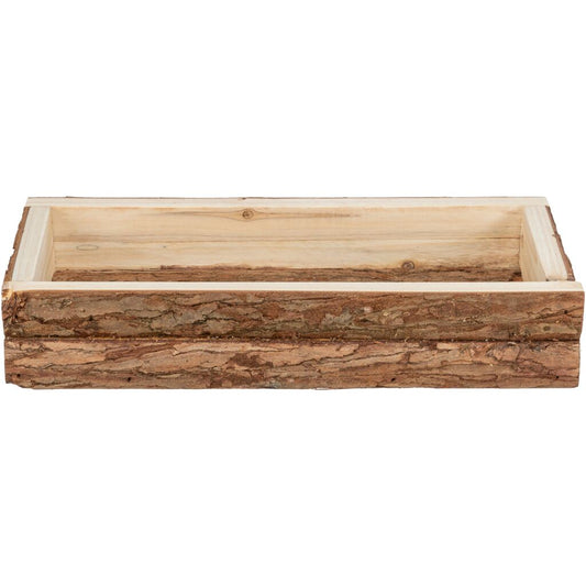 Trixie Bark Wood Small Pets Feed Tray 27x5x13cm