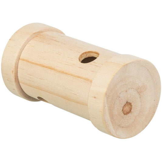 Trixie Untreated Wood Snack Roll For Small Pets 6x11cm