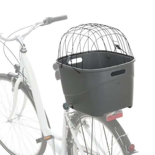 Trixie Bicycle Dog Basket for Bike Racks - GREY/36X47X46CM