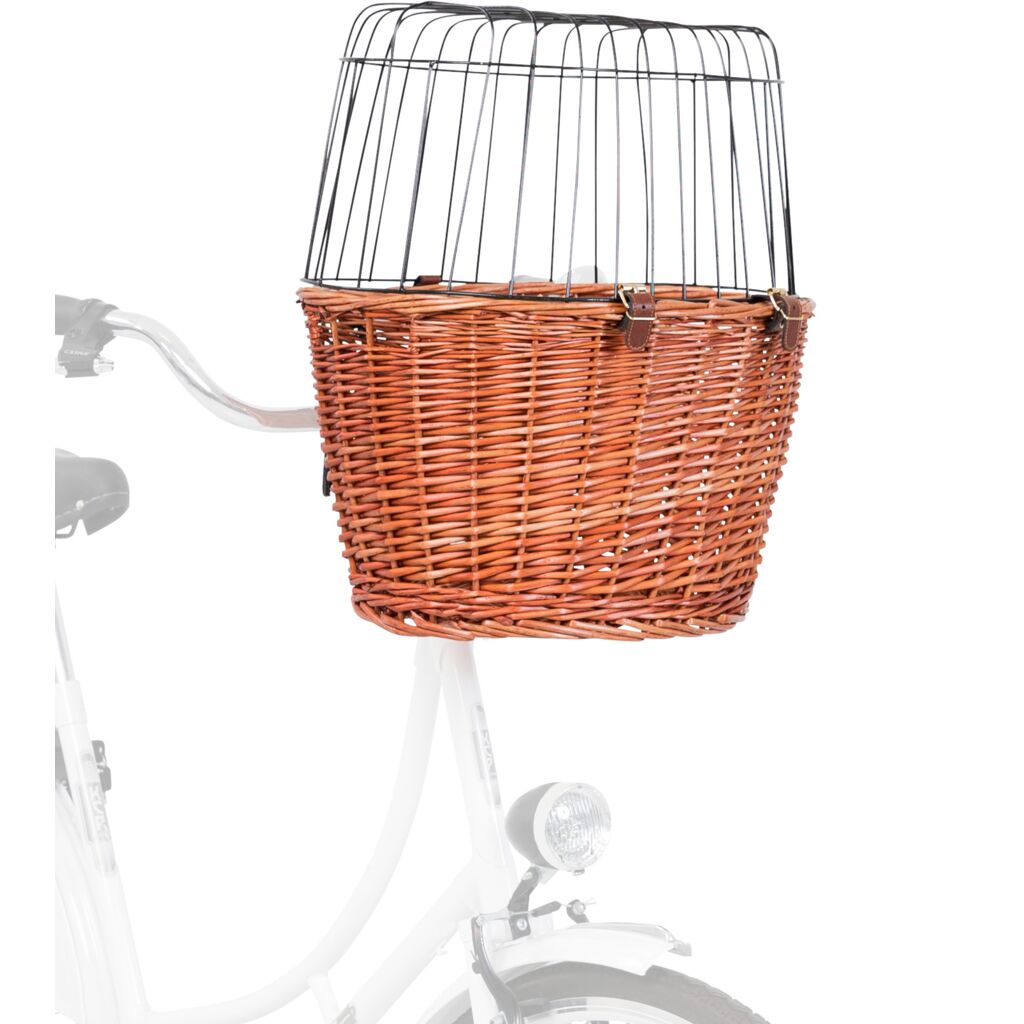 Trixie Front Bicycle Dog Basket - NATURAL/44X48X33CM