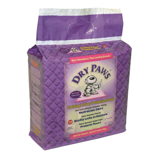 MidWest Dry Paws Training and Floor Protection Pads 14 Pack