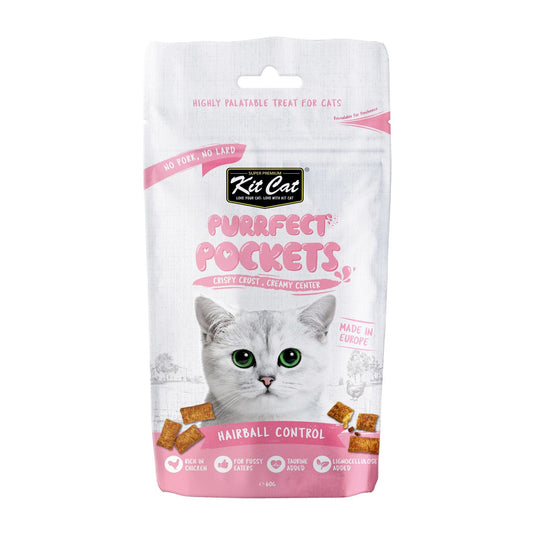 Kit Cat Purrfect Pockets Hairball Control 60g