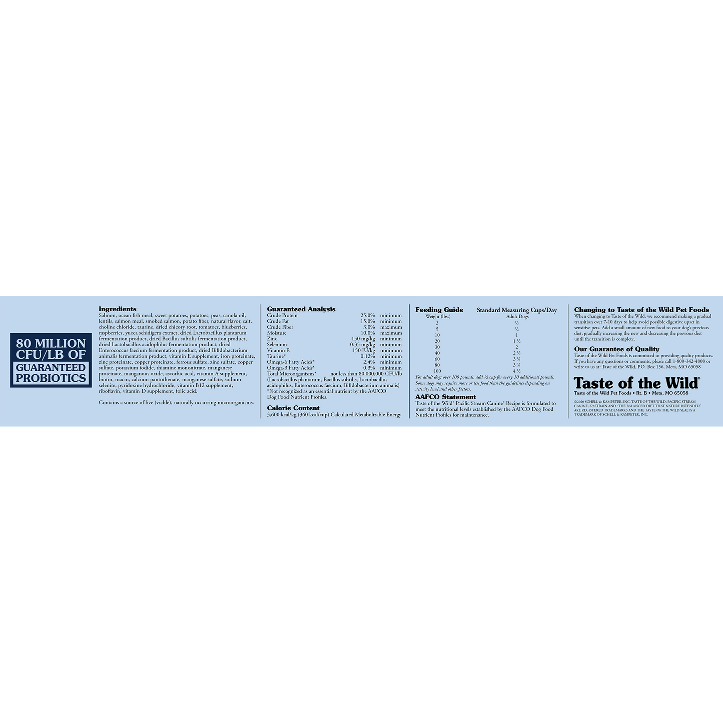 Pacific Stream Canine Recipe - 2.27kg (5 lbs)