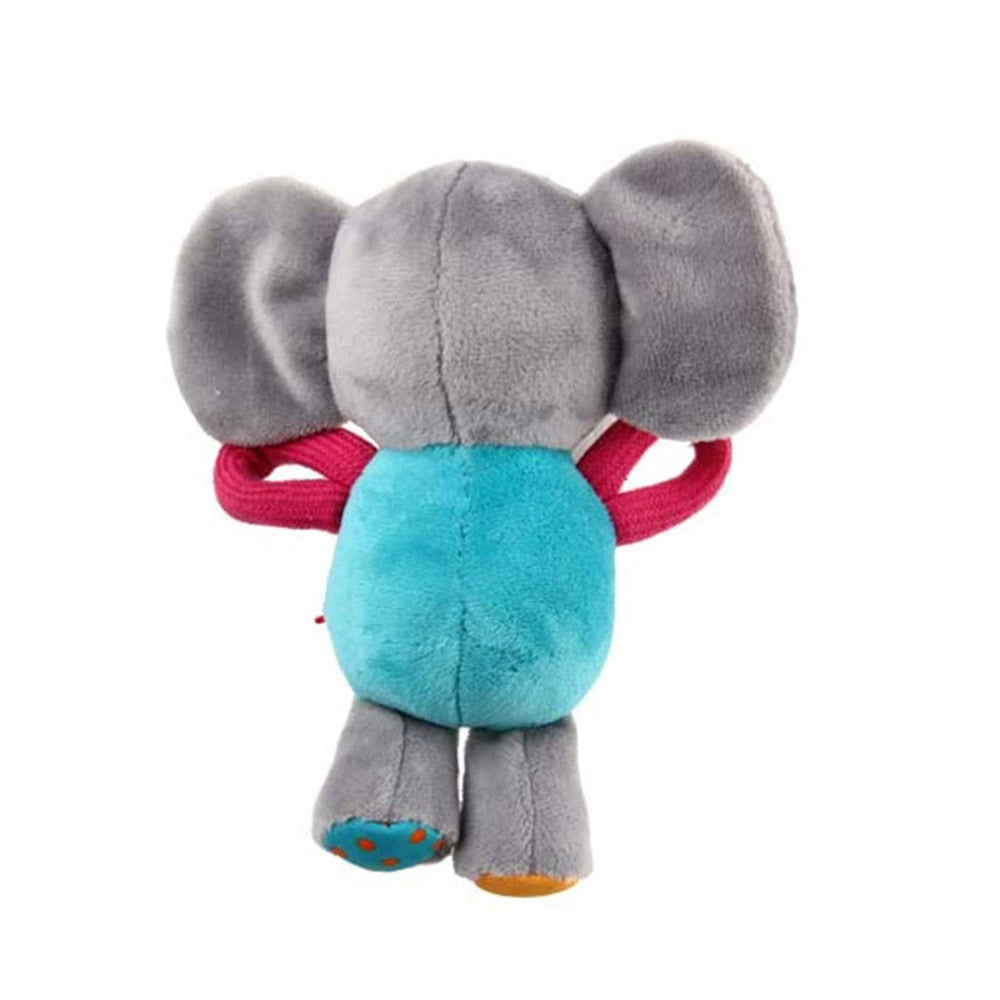 GiGwi Plush Friendz Squeaker Dog Toy - Elephant
