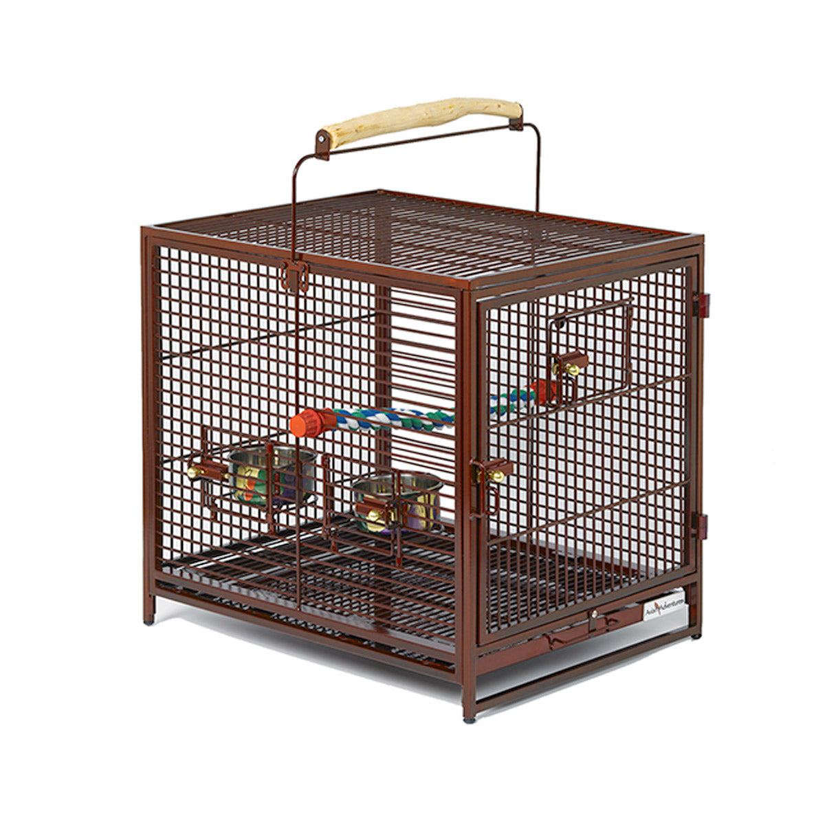 MidWest Avian Adventures Poquito Avian Hotel Bird Cage - Ruby