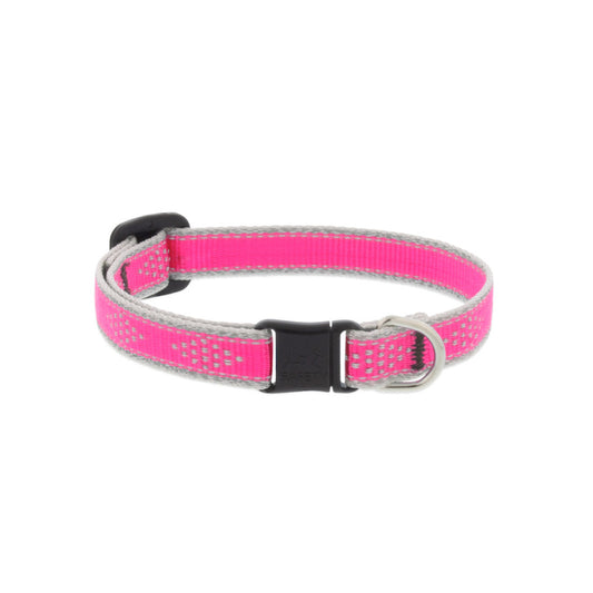 Reflective Safety Cat Collar - Pink Diamond - Without Bell