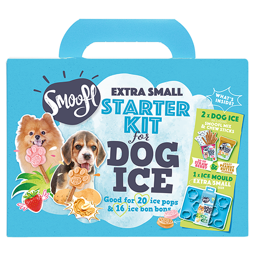 Smoofl Extra Small Starter Kit for Dog Ice Treats - 210G