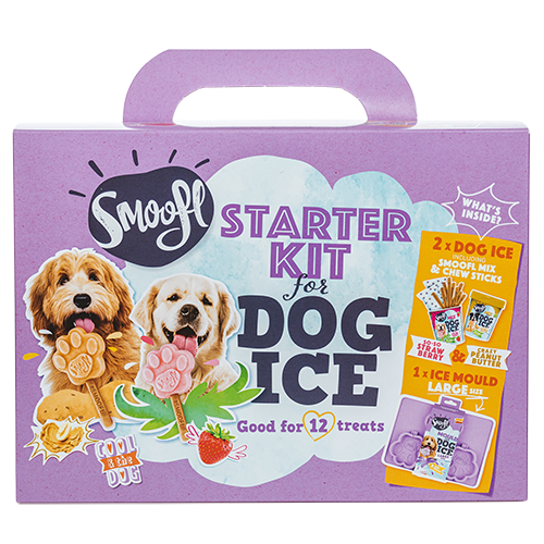 Smoofl Large Starter Kit for Dog Ice Treats - 210G